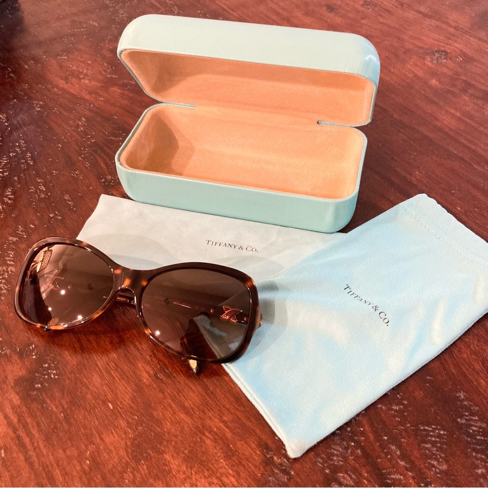 Tiffany & Co Sunglasses Tortoise Shell Brown Havana